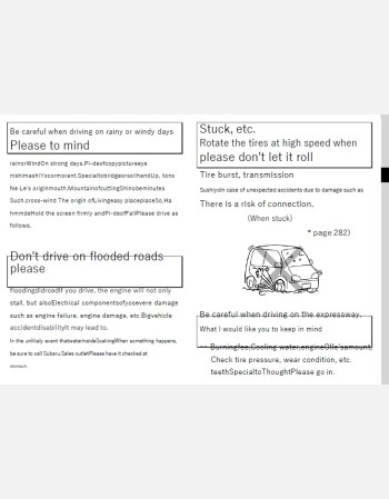 subaru pleo plus 2013-2014 owners manual in english